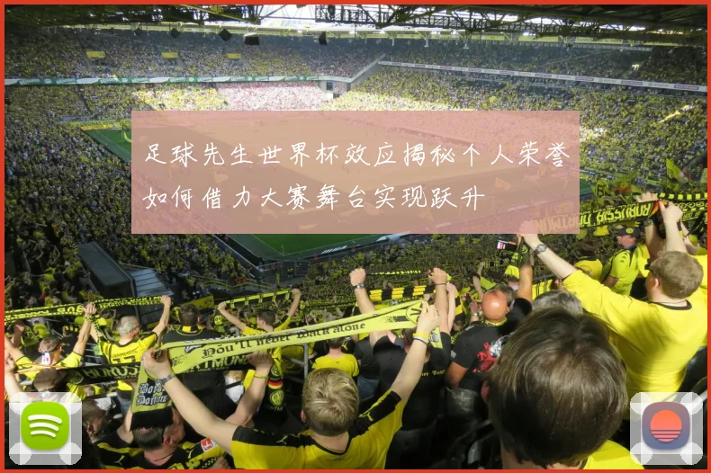 足球先生世界杯效应揭秘个人荣誉如何借力大赛舞台实现跃升