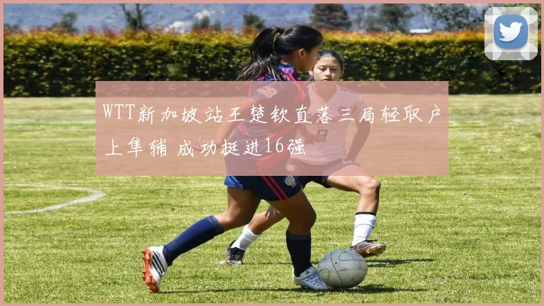 WTT新加坡站王楚钦直落三局轻取户上隼辅 成功挺进16强